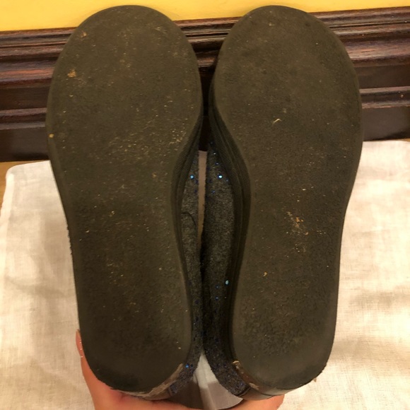 STUART WEITZMAN Girls Black High Top Sneakers Crystal Embellished Vance Wedge 3 - Picture 5 of 13